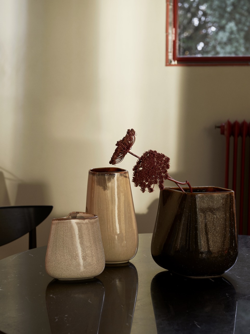 &Tradition Ceramic Vase Dive SC67 h: 23 cm